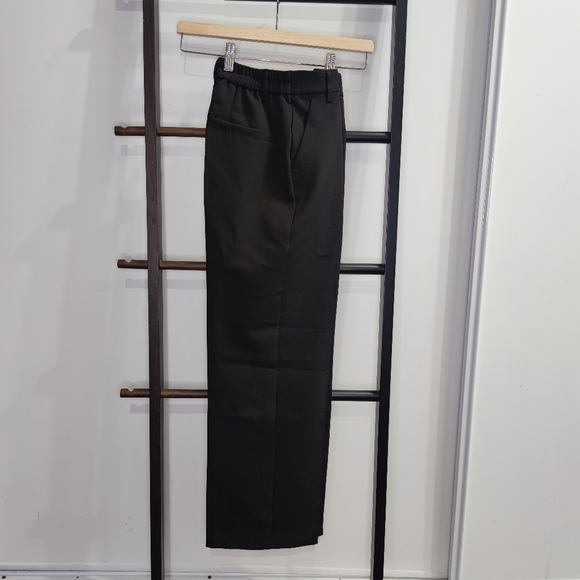 Cut twills center press slacks pants - Picture 4 of 8